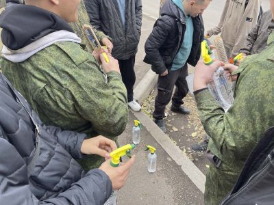 Волонтеры центра «Первые» помогли экологии Красноярска